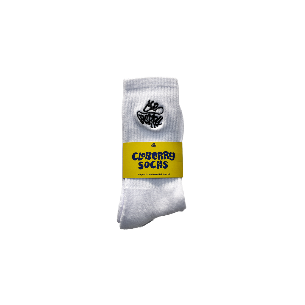 Black Cloberry Socks